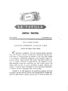 La Favilla giornale