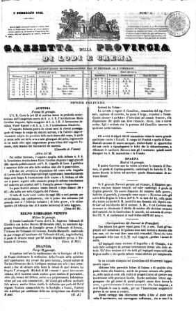 Gazzetta della provincia di Lodi e Crema