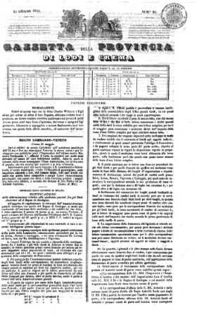 Gazzetta della provincia di Lodi e Crema