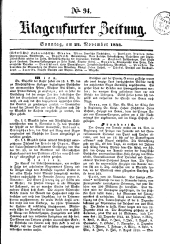 Klagenfurter Zeitung