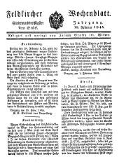 Feldkircher Wochenblatt