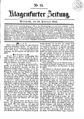 Klagenfurter Zeitung