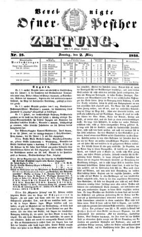 Vereinigte Ofner-Pester Zeitung