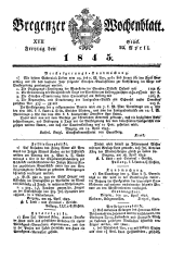 Bregenzer Wochenblatt