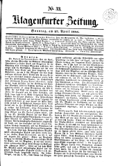 Klagenfurter Zeitung