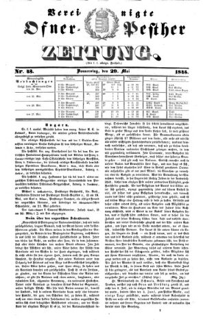 Vereinigte Ofner-Pester Zeitung