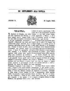La Favilla giornale