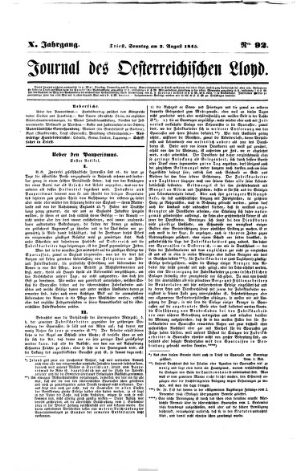 Journal des Österreichischen Lloyd