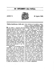 La Favilla giornale