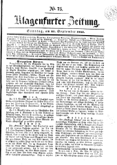 Klagenfurter Zeitung