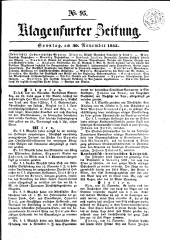 Klagenfurter Zeitung