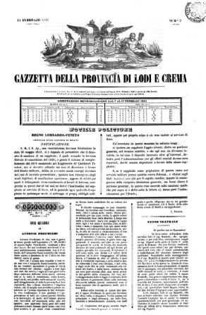 Gazzetta della provincia di Lodi e Crema