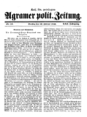 Agramer Zeitung