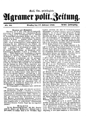 Agramer Zeitung