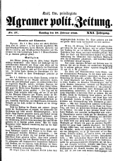 Agramer Zeitung