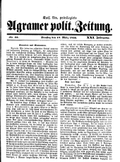 Agramer Zeitung