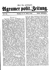 Agramer Zeitung