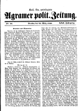 Agramer Zeitung