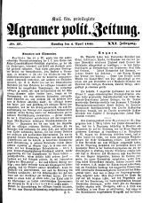 Agramer Zeitung