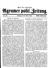 Agramer Zeitung