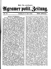 Agramer Zeitung