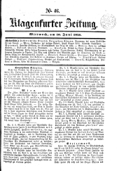 Klagenfurter Zeitung