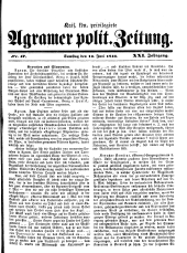 Agramer Zeitung