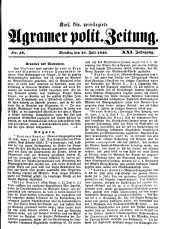 Agramer Zeitung