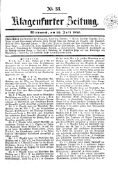 Klagenfurter Zeitung