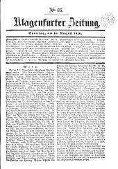 Klagenfurter Zeitung