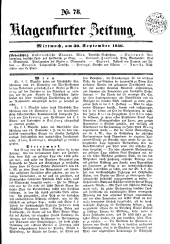Klagenfurter Zeitung