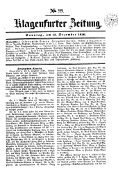 Klagenfurter Zeitung