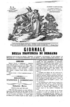 Giornale d'indizi giudiziarj della provincia di Bergamo