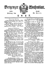 Bregenzer Wochenblatt