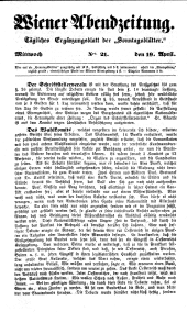 Wiener Abendzeitung