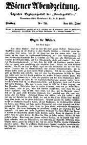 Wiener Abendzeitung