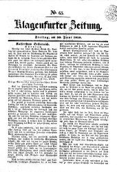 Klagenfurter Zeitung