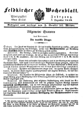 Feldkircher Wochenblatt