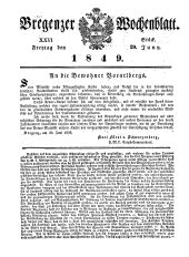 Bregenzer Wochenblatt