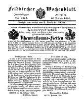 Feldkircher Wochenblatt