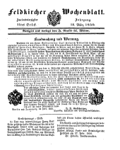 Feldkircher Wochenblatt