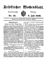 Feldkircher Wochenblatt