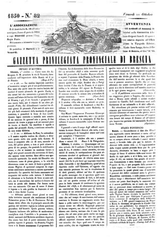 Giornale della provincia Bresciana