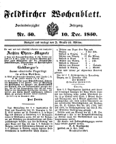 Feldkircher Wochenblatt