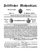 Feldkircher Wochenblatt