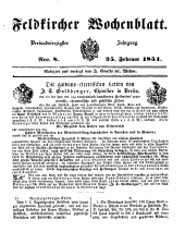 Feldkircher Wochenblatt