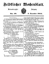 Feldkircher Wochenblatt