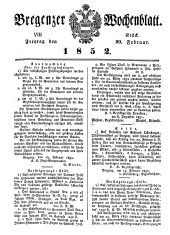 Bregenzer Wochenblatt