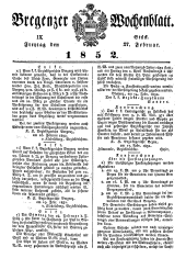 Bregenzer Wochenblatt