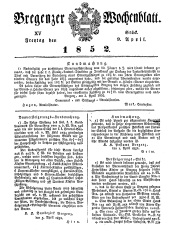 Bregenzer Wochenblatt